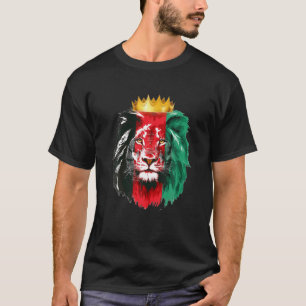 T-shirt Drapeau Lion Free Afghanistan