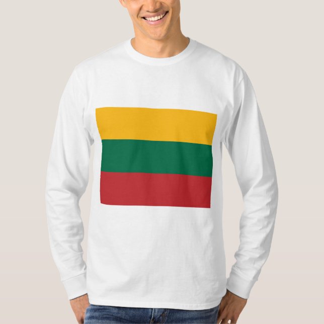 T-shirt Drapeau lituanien (Devant)