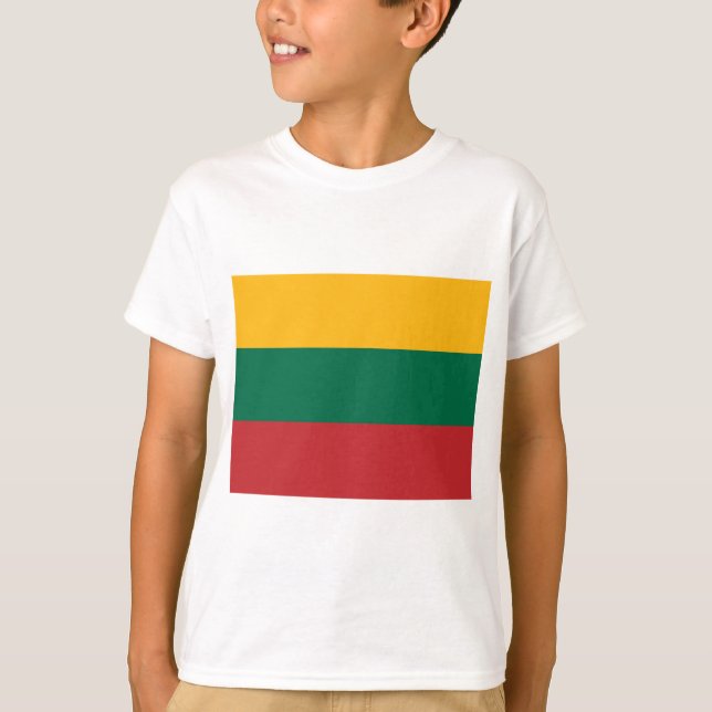 T-shirt Drapeau lituanien (Devant)