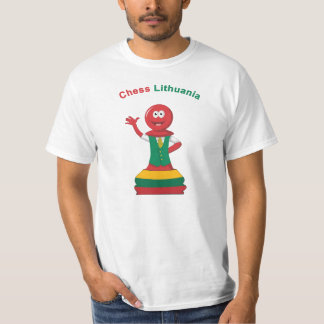 T-shirt Drapeau lituanien Pion Copyright Tony Sullivan T-S