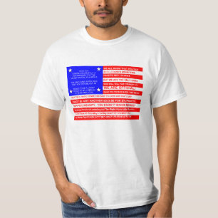 T-SHIRT DRAPEAU LOONY D'UNE MERKA