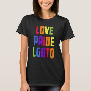 T-shirt Drapeau Lqbtq Gay Arc-en-ciel Fierté Bisexual Gay