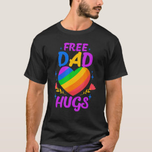 T-shirt Drapeau LQBTQ Gay Arc-en-ciel Fierté Bisexuel Gay