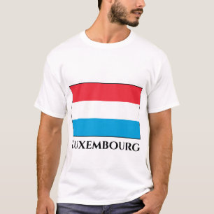 T-shirt Drapeau Luxembourg