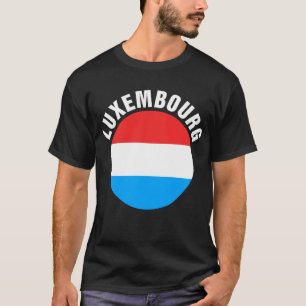 T-shirt Drapeau Luxembourg