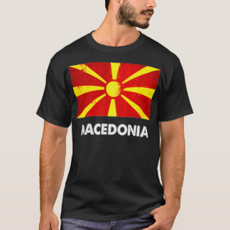 T-shirt Drapeau macédonien