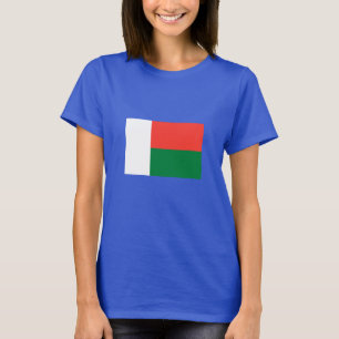 T-shirt Drapeau Madagascar