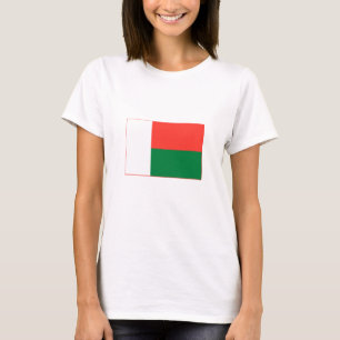 T-shirt Drapeau Madagascar