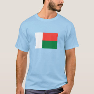 T-shirt Drapeau Madagascar