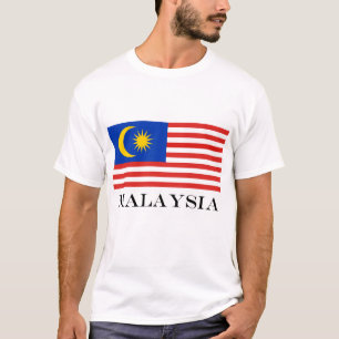 T-shirt Drapeau malais de Malaisie Jalur Gemilang