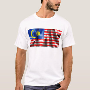 T-shirt Drapeau malaisien