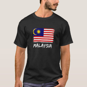 T-shirt Drapeau malaisien Malaisie