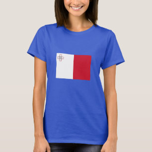 T-shirt Drapeau Malte