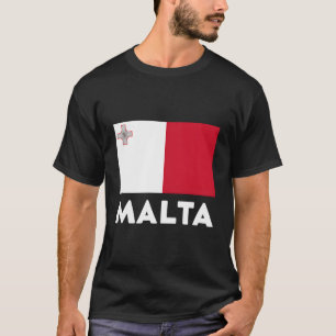 T-shirt Drapeau Malte