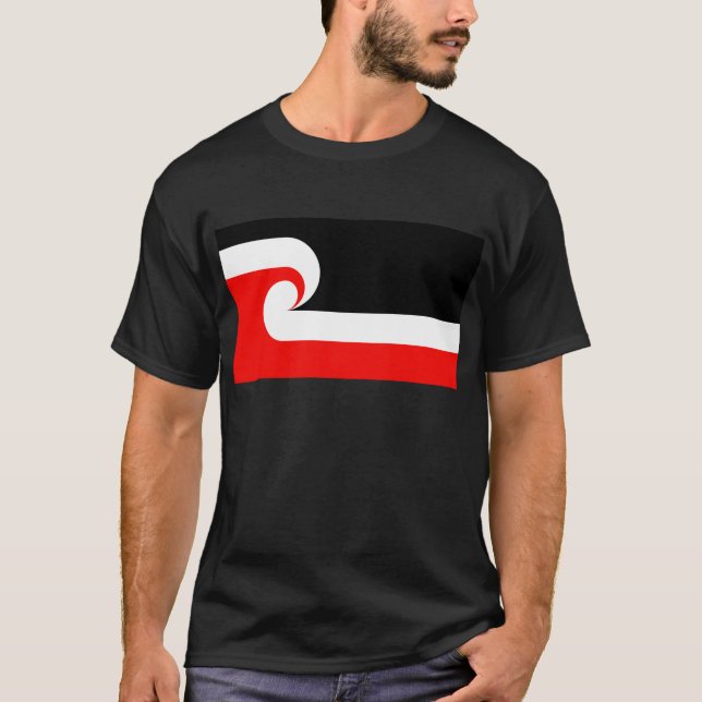 T-shirt Drapeau Maori (Devant)