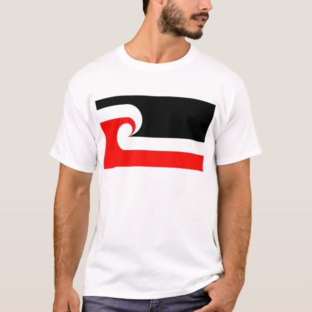 T-shirt Drapeau Maori (Devant)