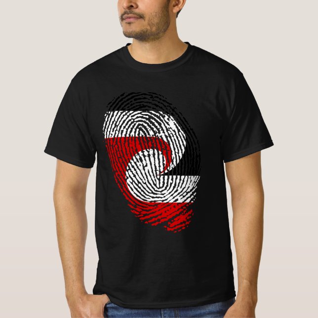 T-shirt Drapeau maori (Devant)