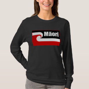 T-shirt Drapeau Maori, Drapeau Tino Rangatiratanga, Maori