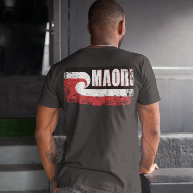 T-shirt Drapeau maori Nouvelle-Zélande (Créateur téléchargé)
