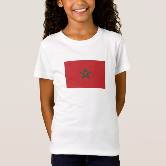 T-Shirt Drapeau Maroc (Devant)