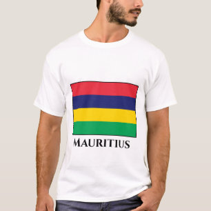 T-shirt Drapeau Maurice