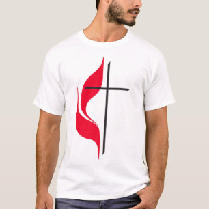 T-shirt Drapeau méthodiste Méthodistes protestants Tee