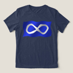 T-Shirt Drapeau Métis Femme Hauts Drapeau Première
