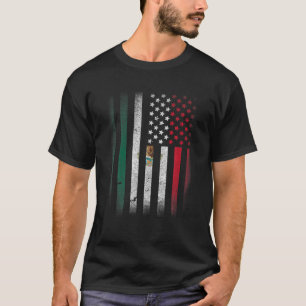 T-shirt Drapeau Mexicain Américain Mexique Etats-Unis T-sh