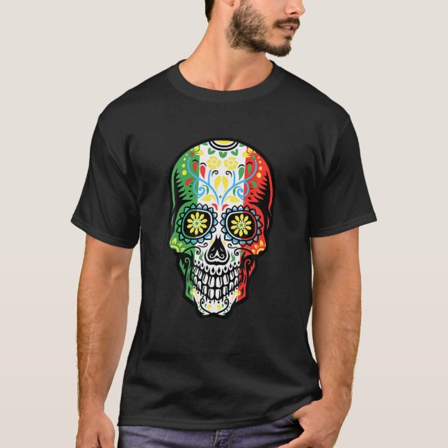 T-shirt Drapeau mexicain Cinco De Mayo (Devant)