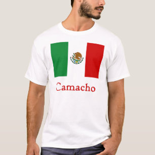 T-shirt Drapeau mexicain de Camacho
