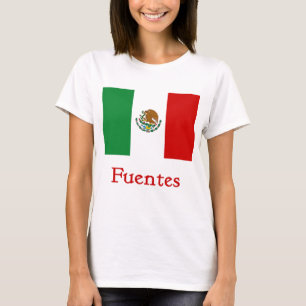 T-shirt Drapeau mexicain de Fuentes