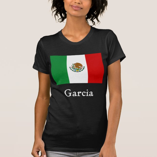 T-shirt Drapeau mexicain de Garcia (Devant)