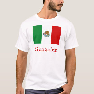 T-shirt Drapeau mexicain de Gonzalez
