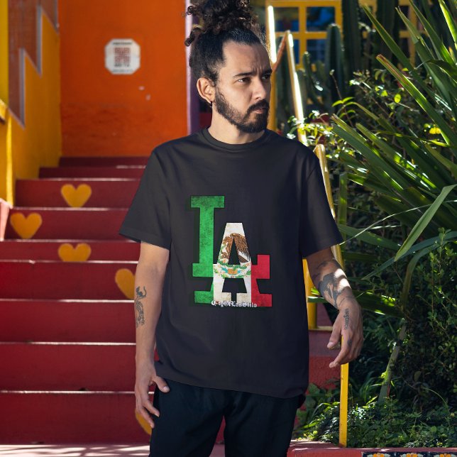 T-shirt Drapeau mexicain de Los Angeles (Créateur téléchargé)