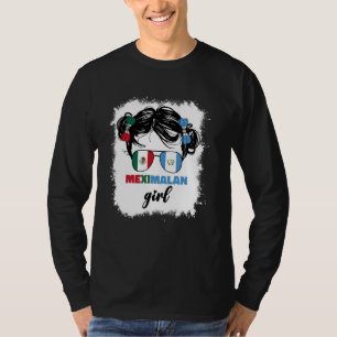 T-shirt Drapeau Mexicain Et Guatémaltèque Mexique Guatemal