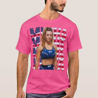 T-shirt Drapeau Miesha Tate Usa