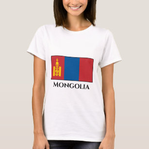 T-shirt Drapeau mongol