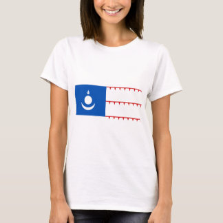 T-shirt Drapeau mongol d'empire