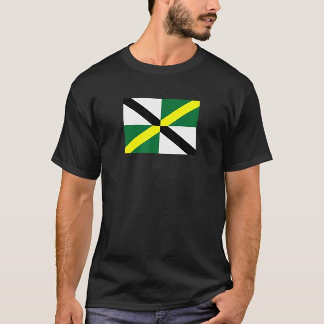 T-shirt Drapeau Monterey California (Devant)