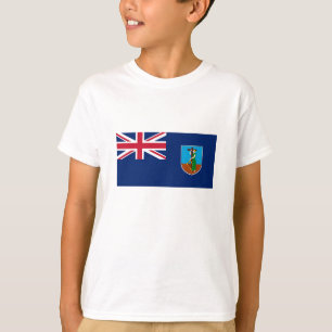 T-shirt Drapeau Montserrat