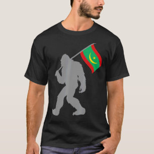 T-shirt Drapeau Muritaniya Ou Mauritanien Sur Drapeau Maur