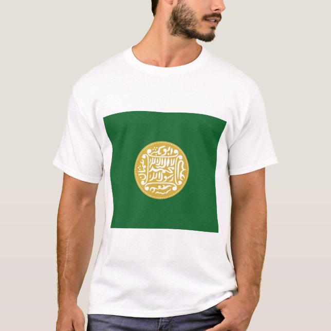 T-shirt Drapeau musulman des Rohingya (Devant)