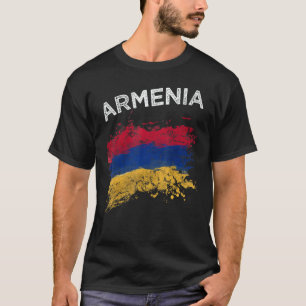 T-shirt Drapeau national d'Armenie Arménien Drapeau du pay