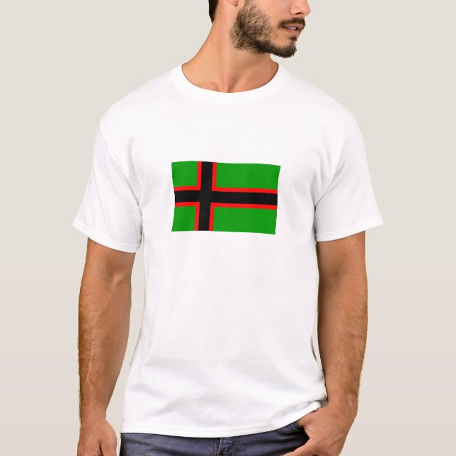 T-shirt Drapeau national de Carélie (Devant)