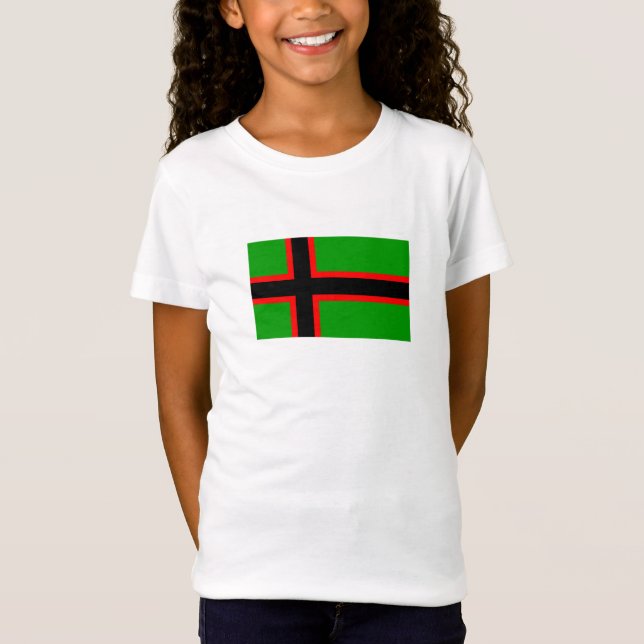 T-Shirt Drapeau national de Carélie (Devant)