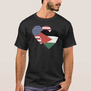 T-shirt Drapeau national de Jordanie souvenir pour hommes 