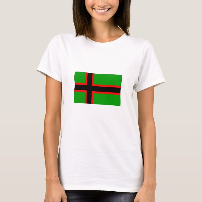 T-shirt Drapeau national de Karelia (Devant)