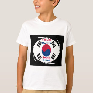 T-shirt Drapeau national de la Corée du Sud : Fierté du Ta