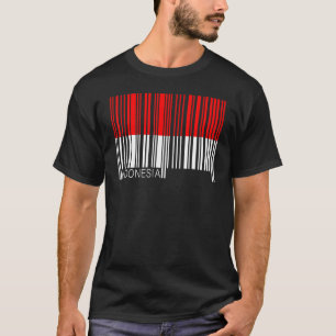 T-shirt Drapeau national de l'Indonésie souvenir pour homm
