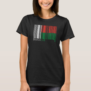 T-shirt Drapeau national de Madagascar souvenir pour les f